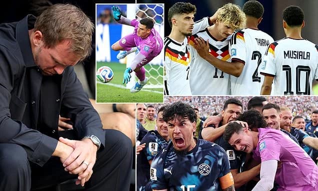 Germany are OUT of the World Cup! Kai Havertz and Nick Woltemade miss crucial penalties as Paraguay