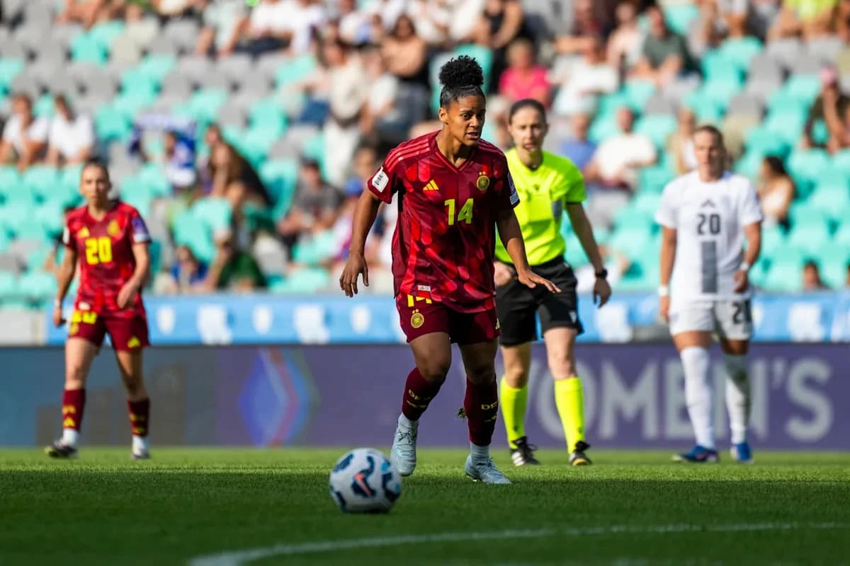 Germany ease past Slovenia to complete perfect Women’s World Cup qualifying campaign
