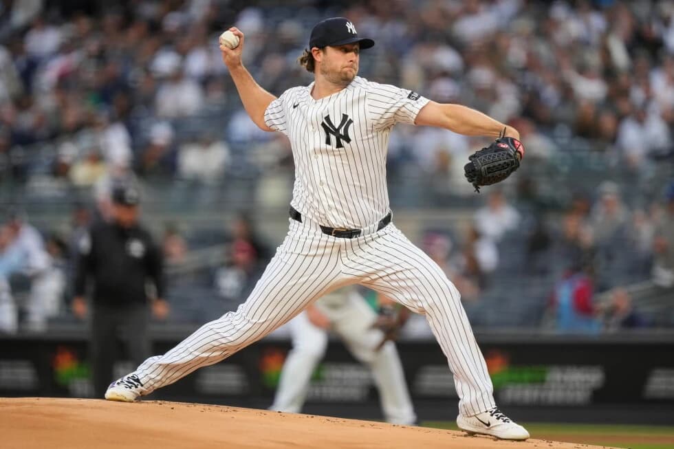 Gerrit Cole pitches 6 shutout innings for Yanks after 569-day absence, returning from elbow surgery