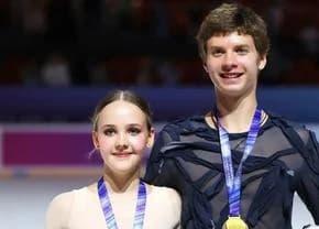 Gest cinic al unor patinatori ruși! Au concurat la o competiție internațională pe o piesă compusă de