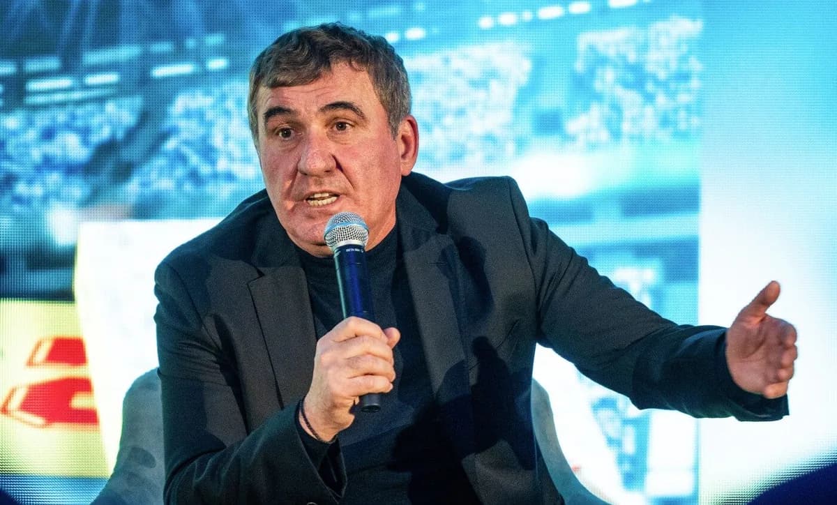 Gheorghe Hagi, noul selecționer al naționalei de fotbal a României. Prezentarea oficială, în direct