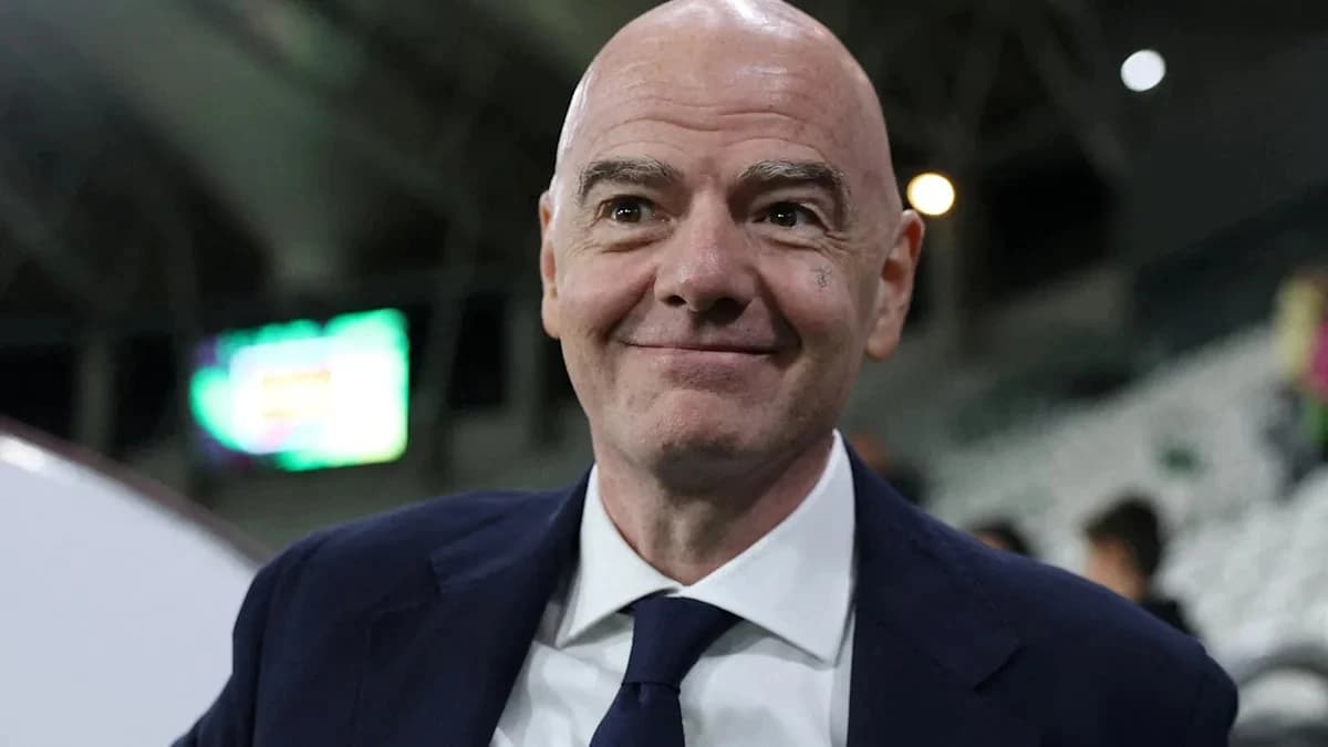 Gianni Infantino laughs in the face of critics and claims ‘vast majority’ support him