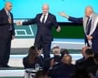 Gianni Infantino’s attempt at Israel-Palestine handshake backfires
