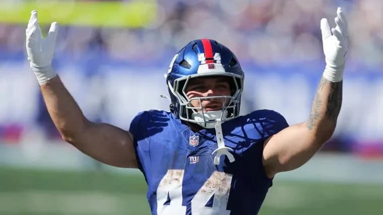 Giants' Cam Skattebo keeps doing reckless things in injury recovery