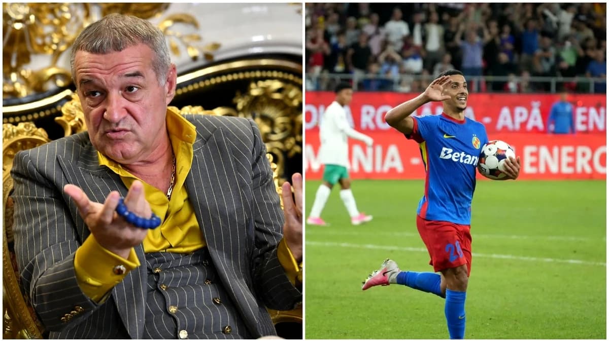 Gigi Becali l-a avertizat pe Aymen Boutoutaou după debutul la FCSB: „Nu asta înseamnă fotbal!”