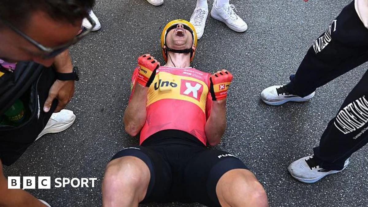 Giro d'Italia 2026: Fredrik Dversnes claims win at neutralised stage 15