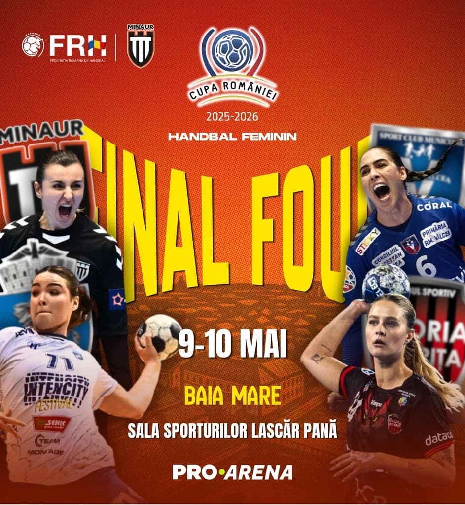 Gloria Bistrița, la un pas de istorie: luptă pentru primul trofeu în Final Four-ul Cupei României la
