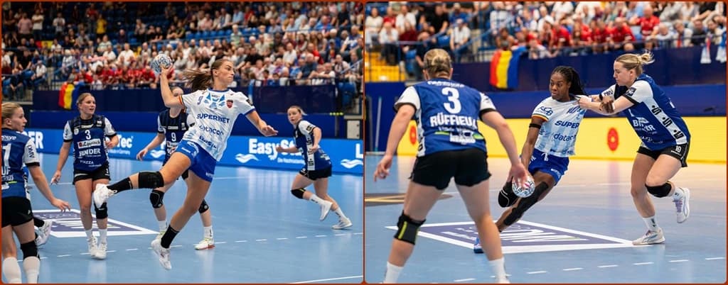 Gloria Bistrița, prima victorie în Liga Campionilor la handbal feminin