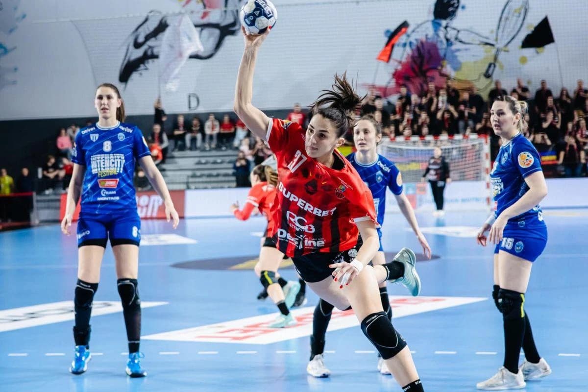 Gloria Bistrița s-a dezlănțuit în a doua repriză și a obținut la scor a 4-a victorie în Liga Campion