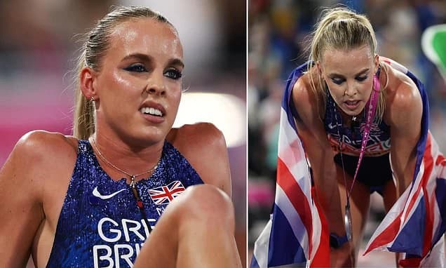 Golden girl Keely Hodgkinson has to settle for silver as British star loses her 800m European Champi