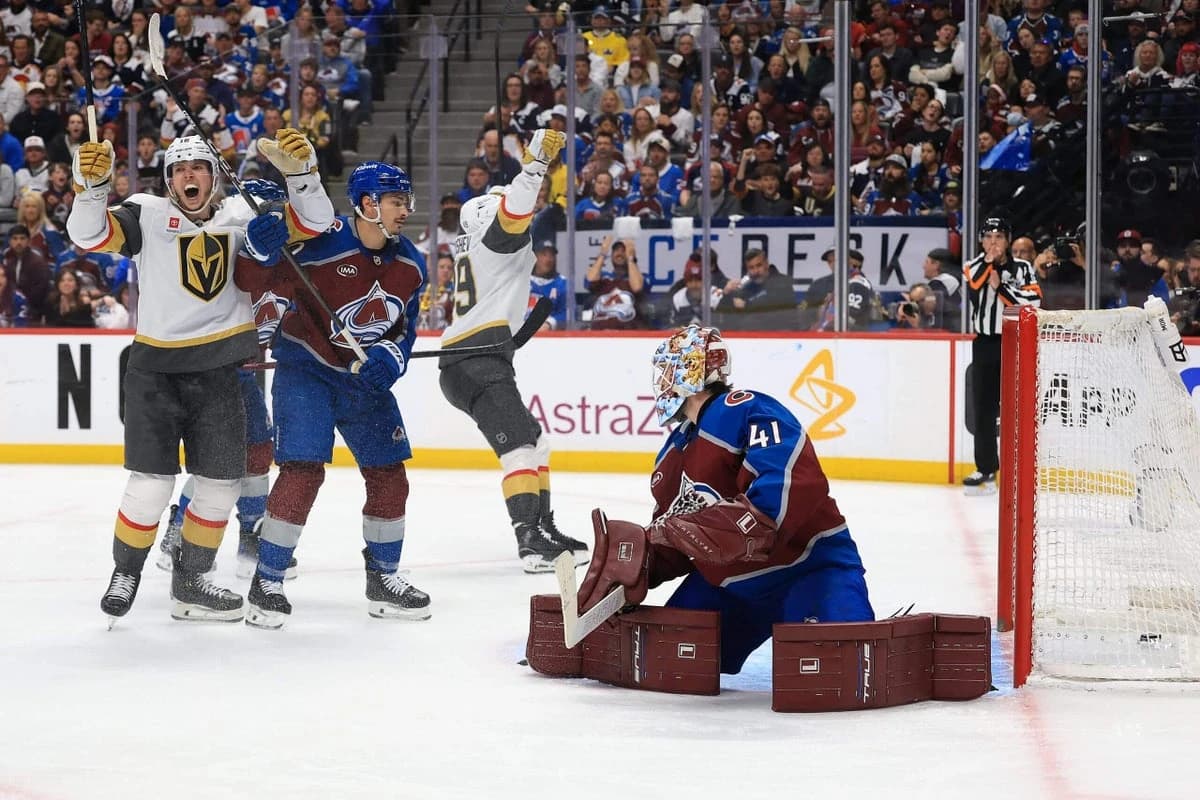 Golden Knights come back in Game 2 vs. Avalanche to take 2-0 series lead: Takeaways