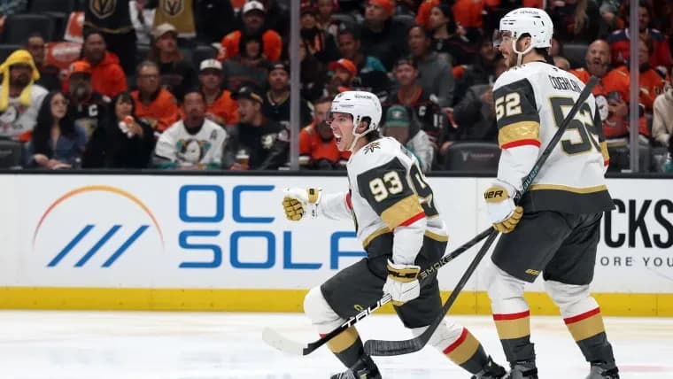 Golden Knights make unprecedented, nonsense decision after clinching win over Ducks