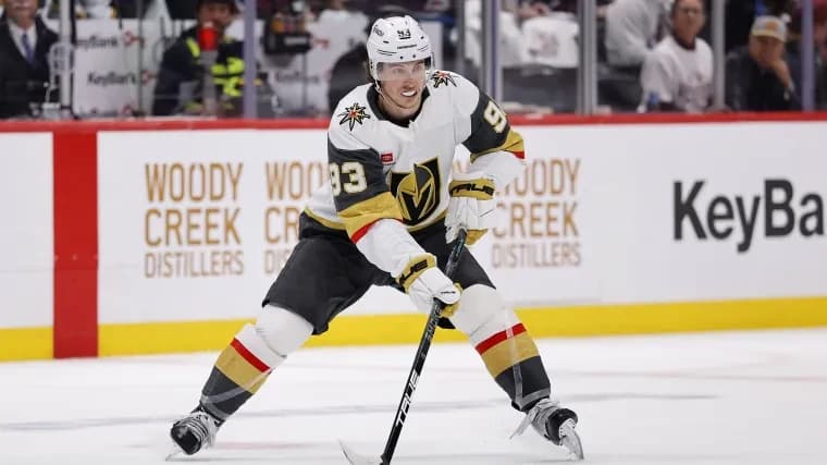 Golden Knights' Mitch Marner is leading the NHL playoffs in pretty much everything