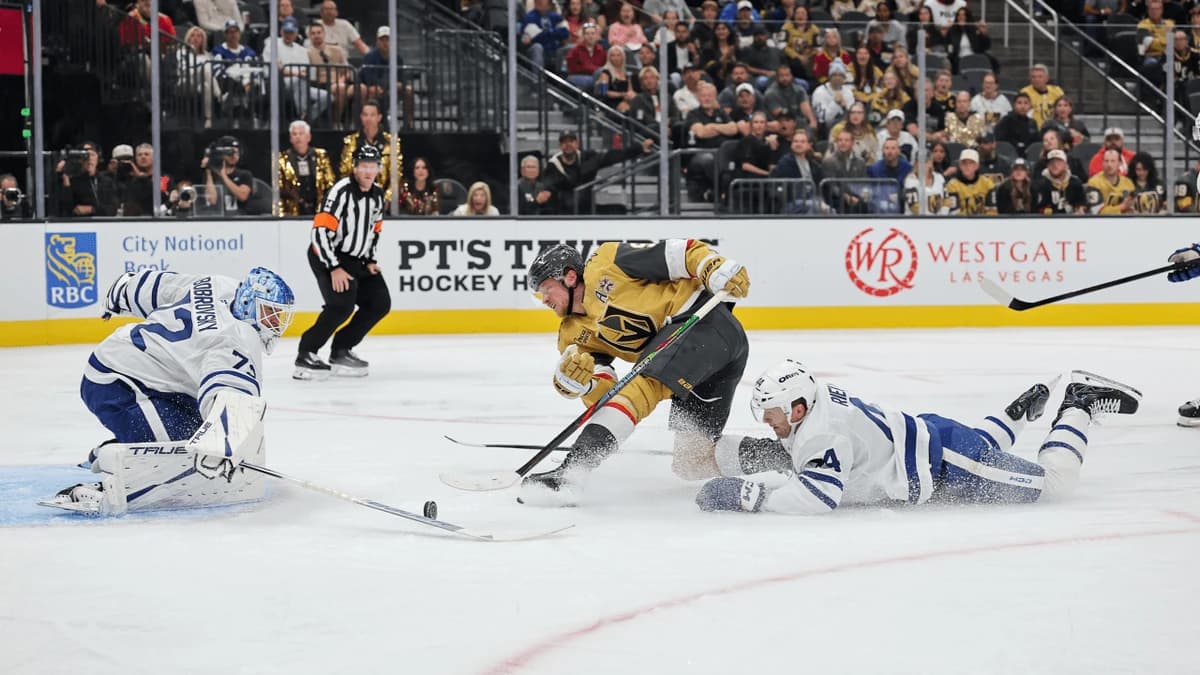 Golden Knights rally from down three, edge Maple Leafs in shootout