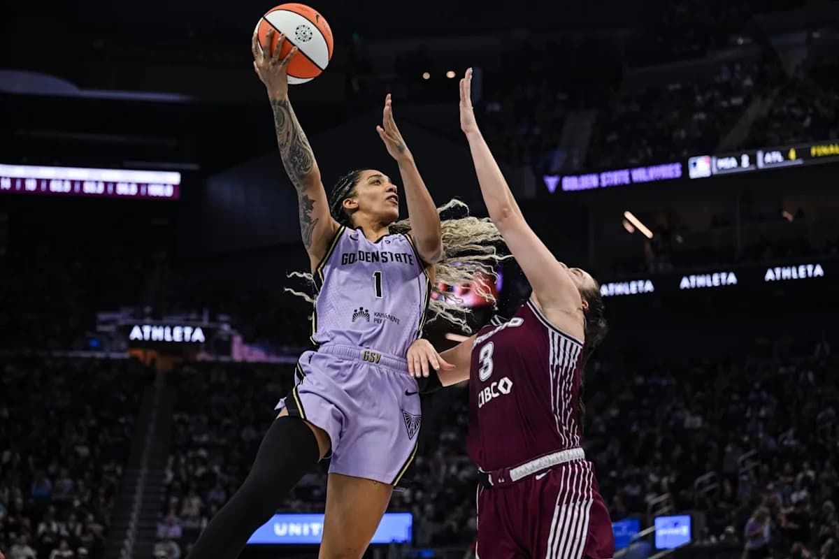Golden State Valkyries' Gabby Williams gets 2,000th-point in win vs. Toronto Tempo