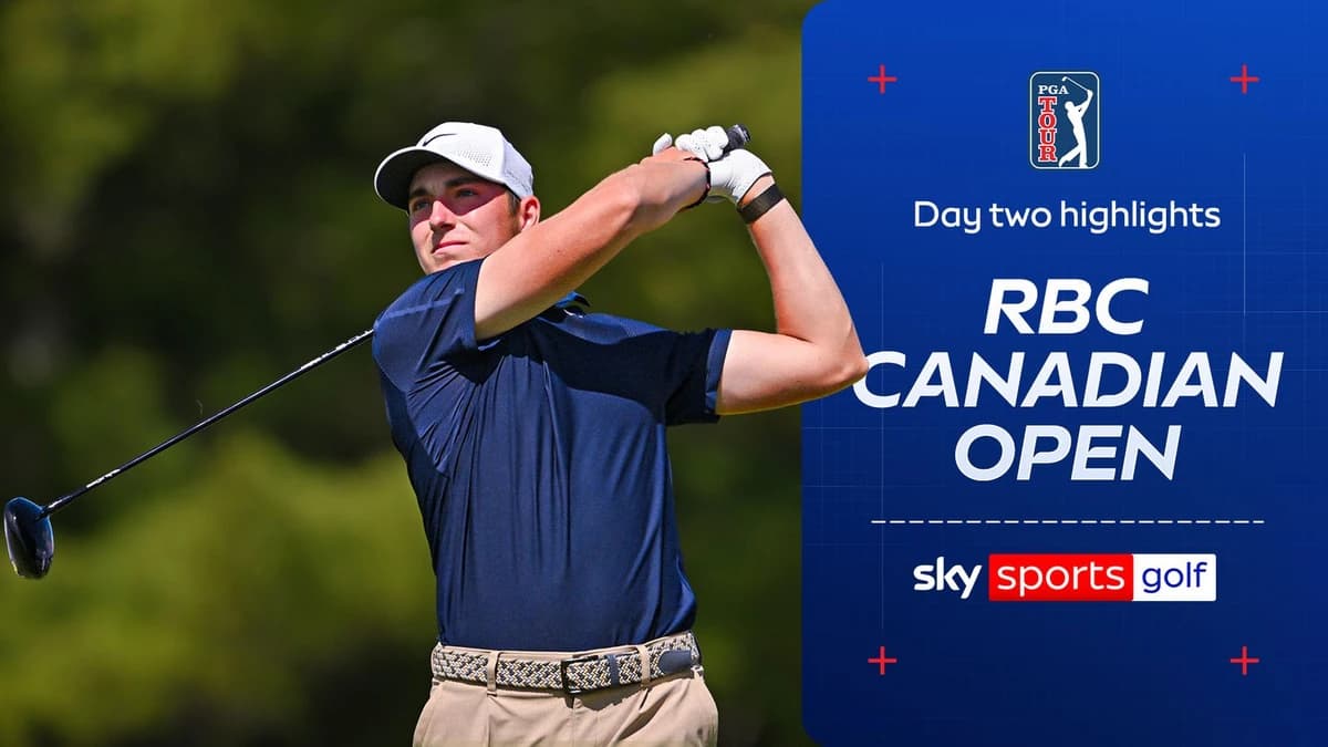 Golf: RBC Canadian Open | Day two highlights