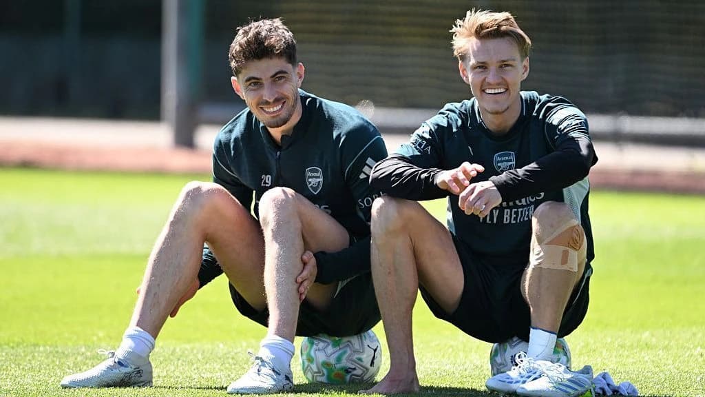 'Good news' for Arsenal as Ødegaard, Havertz fit