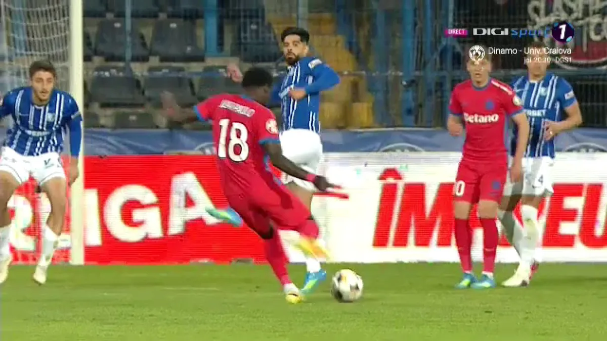 GOOOOOL! „Torpila” înscrisă de Joao Paulo în poarta Farului