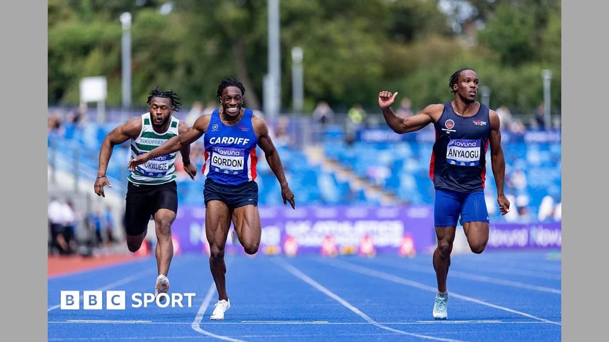 Gordon and Desir win 100m at Welsh Athletics Championships
