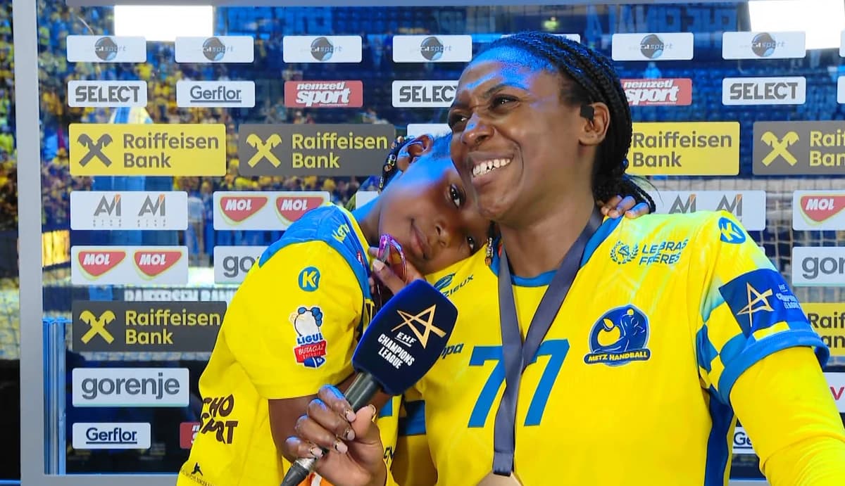 Grace Zaadi a apărut la interviu cu fiica sa, după ce a câștigat Champions League! Urmează transferu