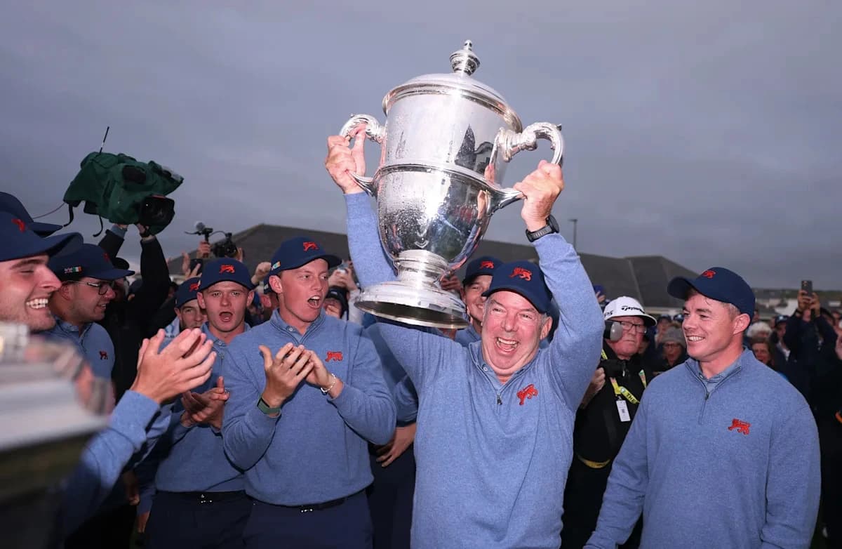 Great Britain & Ireland completes historic comeback to win 2026 Walker Cup at Lahinch