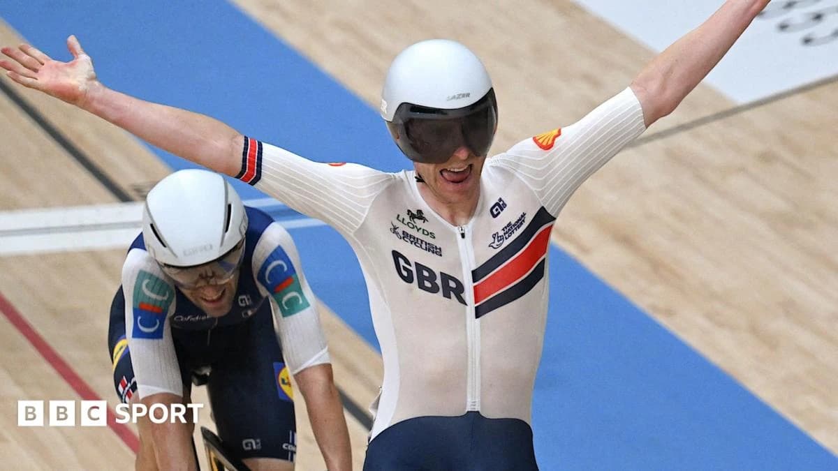 Great Britain win two more gold medals at Track Cycling World Championships in Shanghai