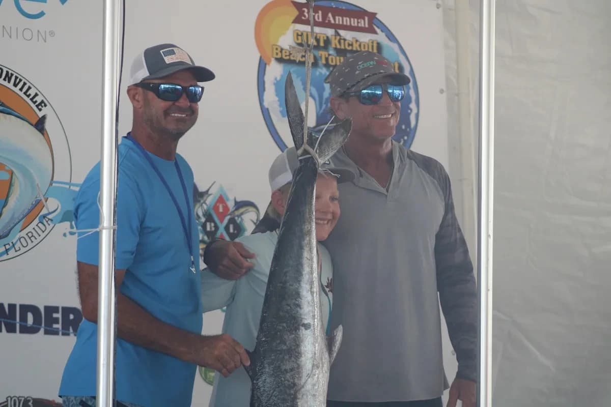 Greater Jacksonville Kingfish Tournament crew completes fishing double