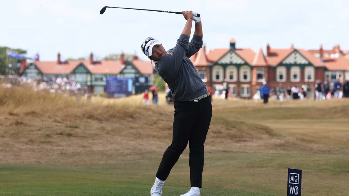 Haeran Ryu Part of an Impressive Chasing Pack at the AIG Women’s Open
