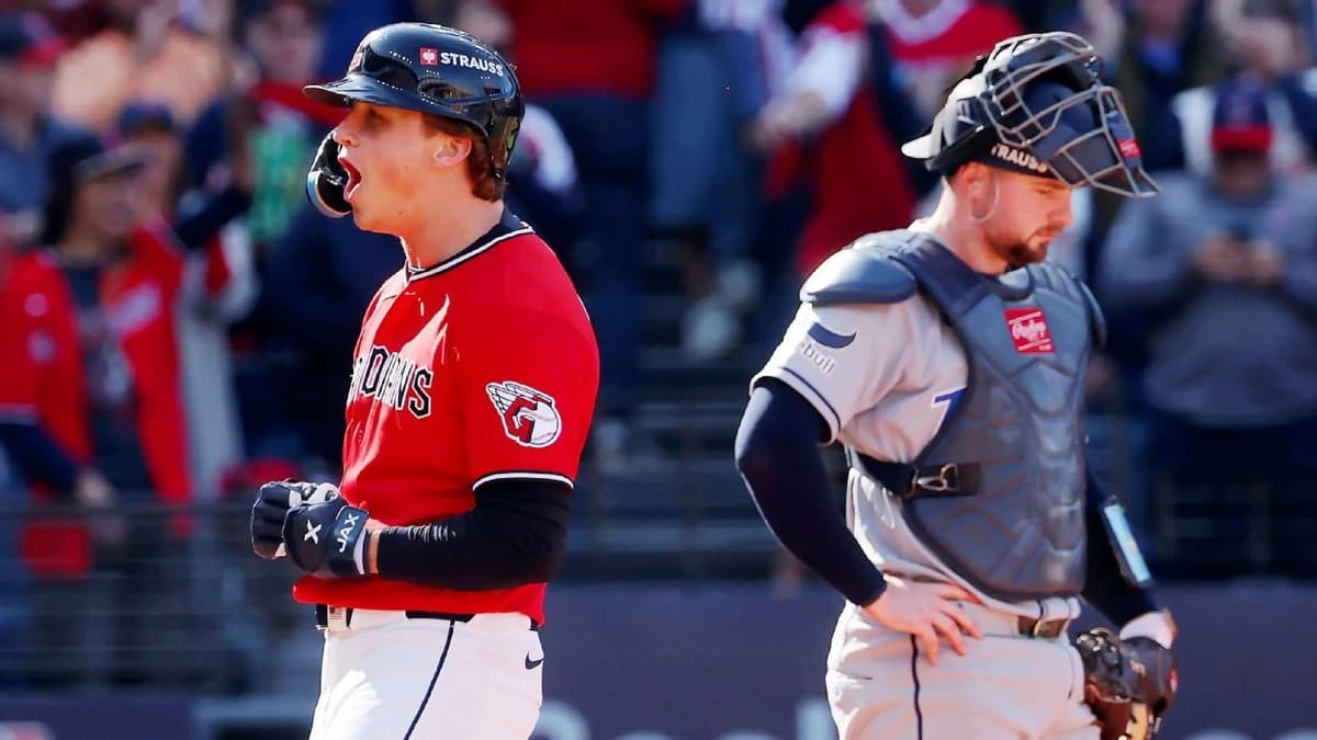 Halpin home run helps Guardians take 2-1 ALCS lead over Rays