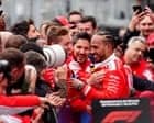 Hamilton elated after beating Verstappen to second ‘in good day of racing’ at Canadian GP