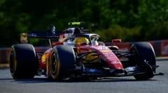Hamilton leads Ferrari one-two in Hungary practice