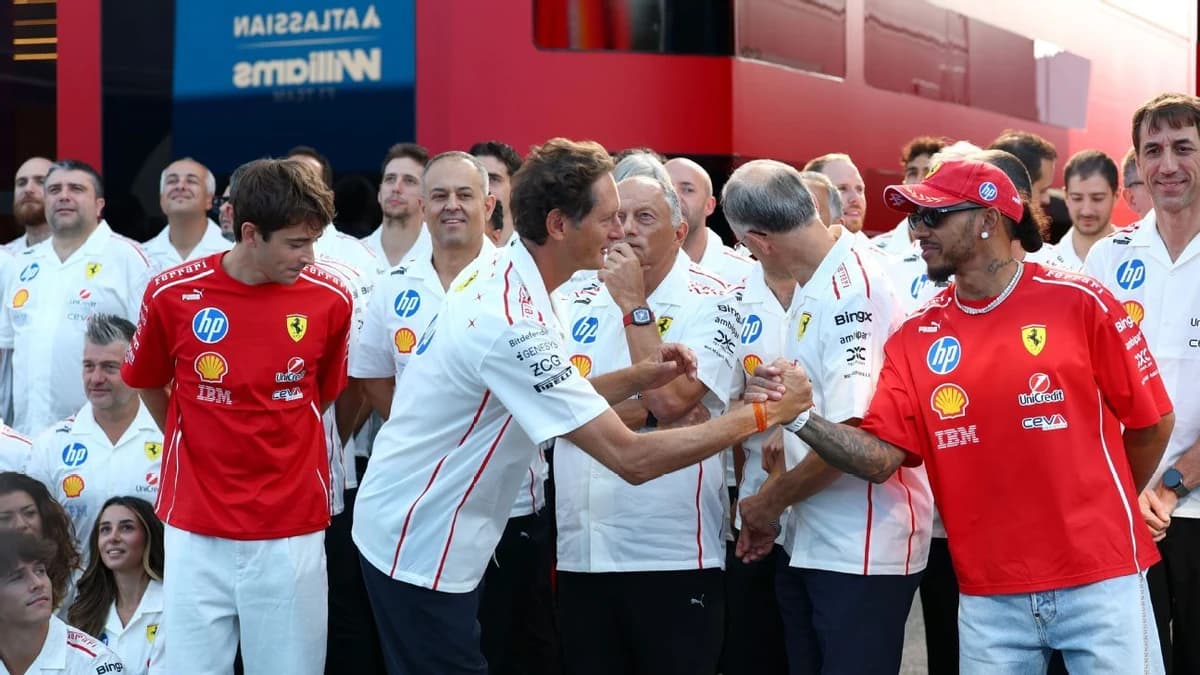 Hamilton: 'No rules' between drivers at Ferrari