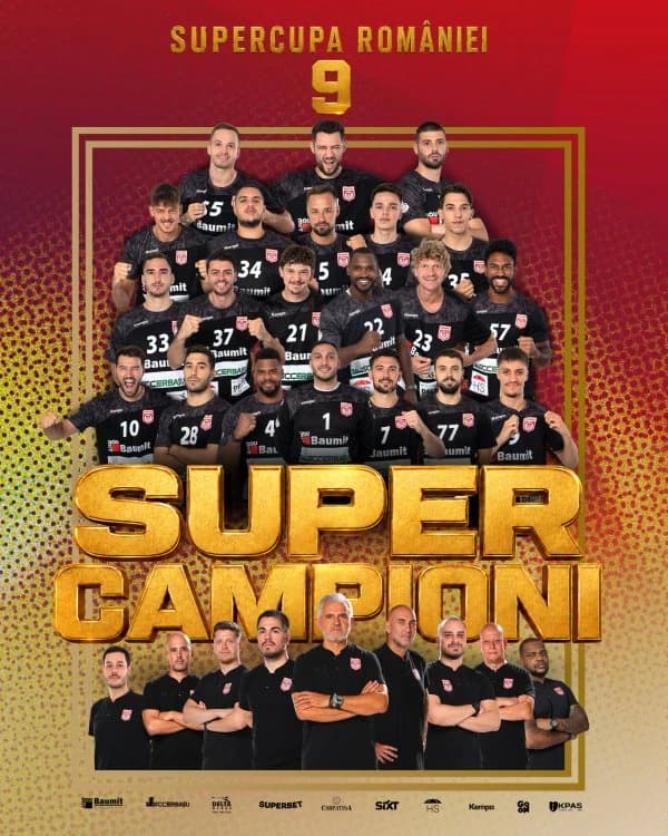 Handbal: Dinamo, câștigătoarea Supercupei României