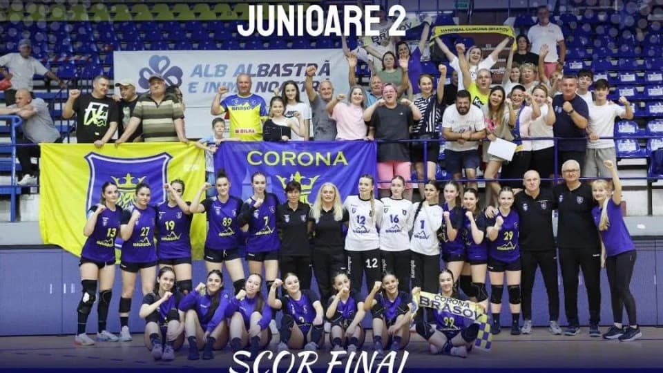 Handbal feminin: Corona Brașov, în semifinalele turneului de junioare 2