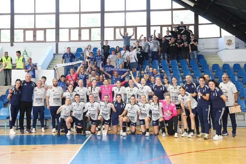 Handbal feminin: Dunărea Brăila a debutat cu dreptul în Liga Națională