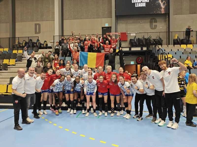Handbal feminin: Gloria Bistrița s-a impus la Nykoebing, în Liga Campionilor