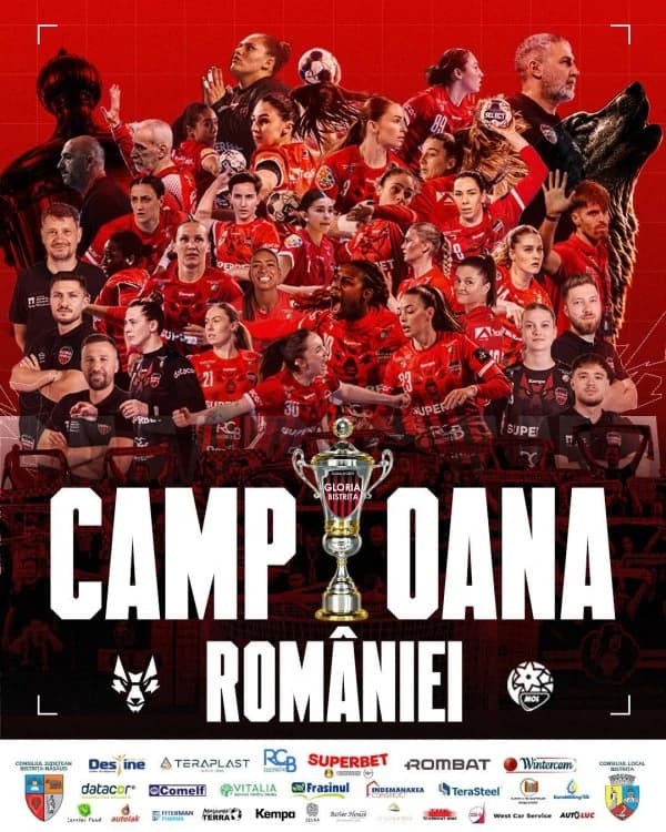 Handbal feminin: Gloria Bistriţa s-a înscris în Liga Campionilor