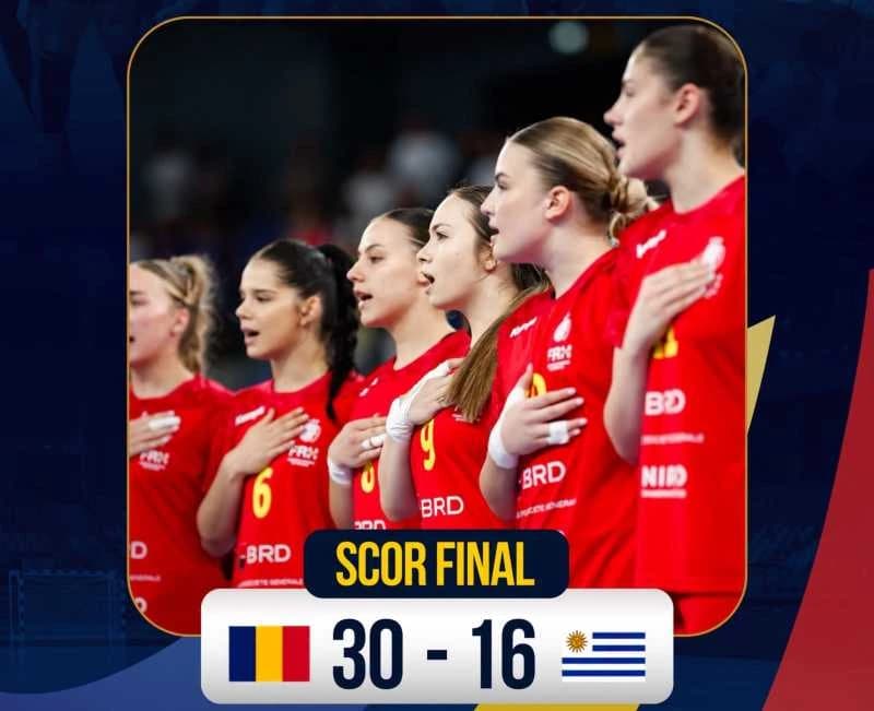 Handbal feminin: România a debutat cu dreptul la Mondialul U18