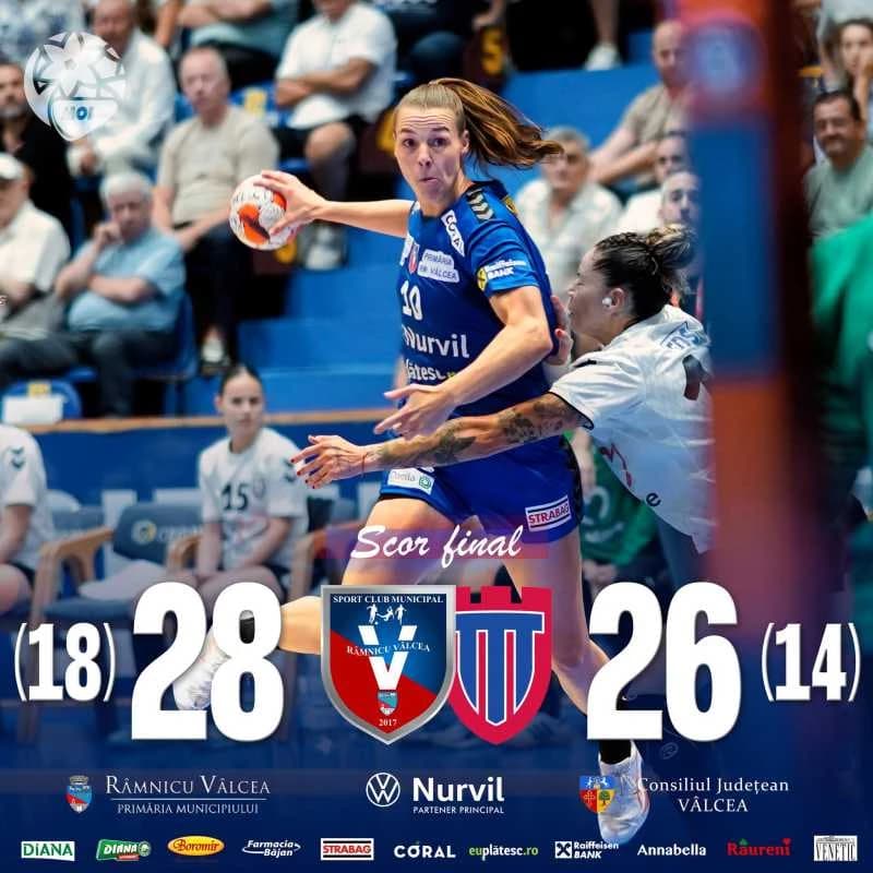 Handbal feminin: SCM Râmnicu Vâlcea, victorioasă în prima etapă a Ligii Naționale