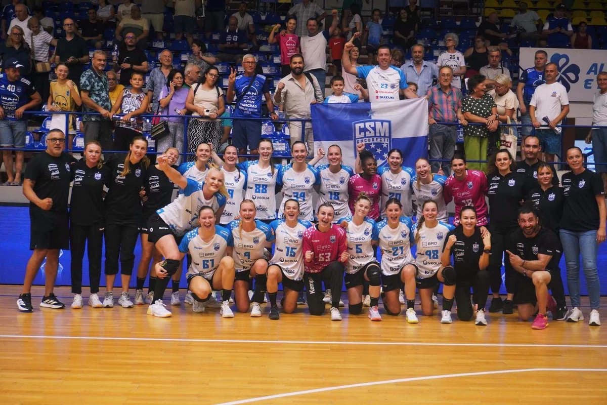 Handbal feminin: Vicecampioana CSM Bucureşti câştigă Cupa Dunărea cu trei victorii