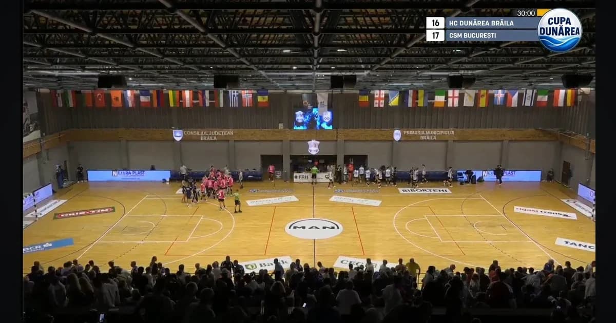 Handbal feminin: Vicecampioana CSM Bucureşti câştigă Cupa Dunărea cu trei victorii