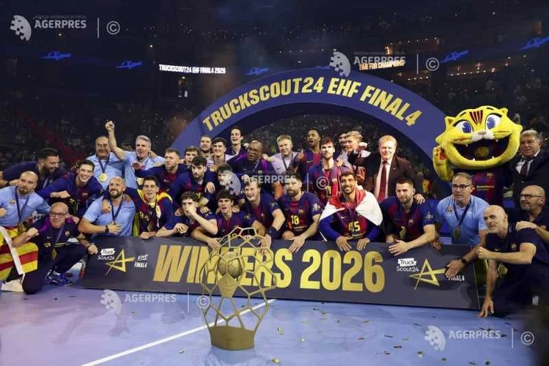 Handbal masculin: Barca a cucerit al 13-lea său trofeu în Liga Campionilor