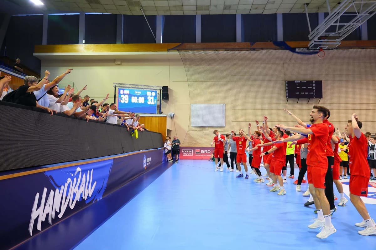 Handbal masculin: România – Ungaria, scor 28-41, la CE U20, de la Cluj-Napoca şi Turda; tricolorii v