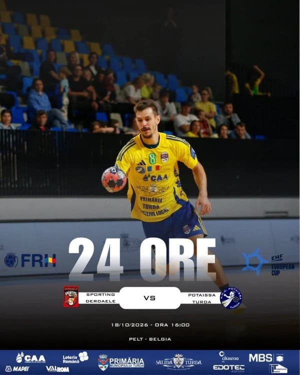 Handbal: Potaissa Turda s-a calificat în turul III al European Cup