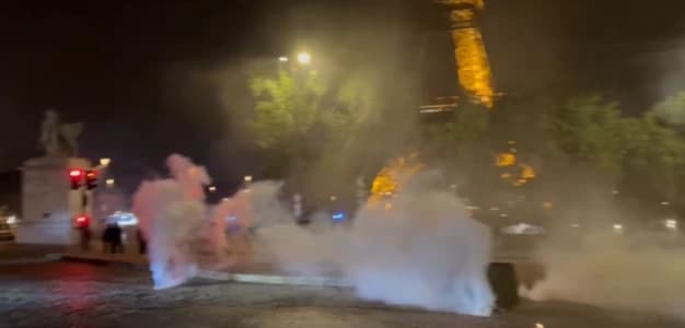 Haos pe străzile din Franța, după calificarea lui PSG în finala Champions League! Forțele de ordine