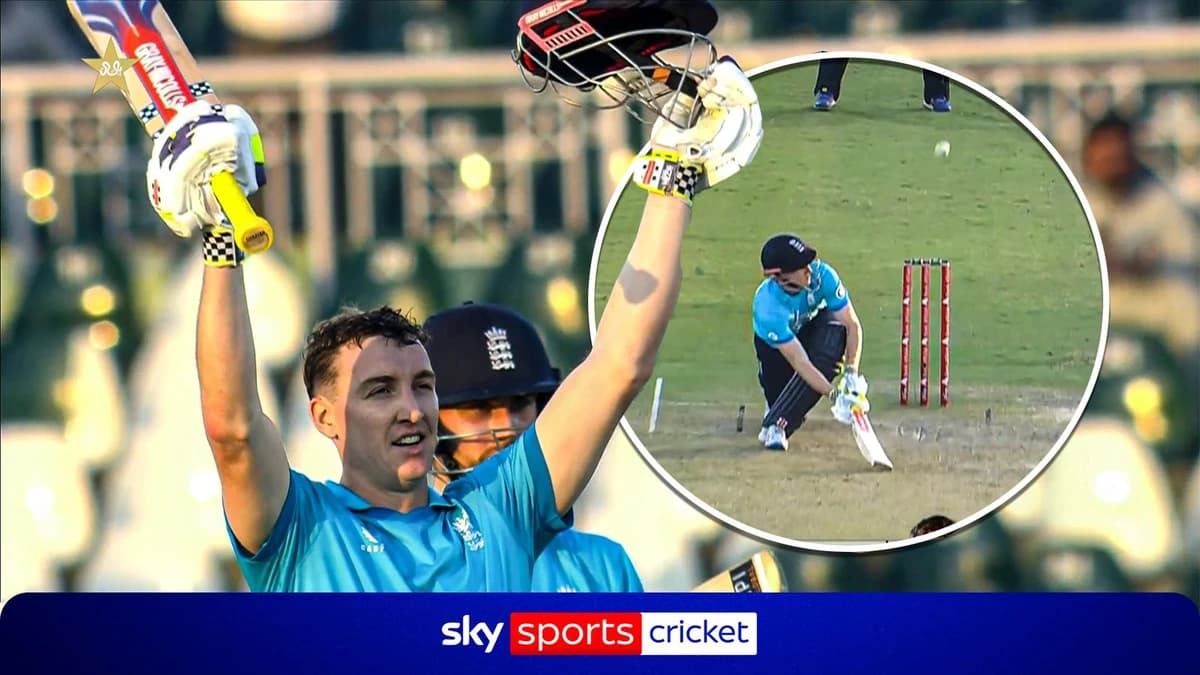 Harry Brook 200: England captain seals record-breaking double century with unbelievable shot!
