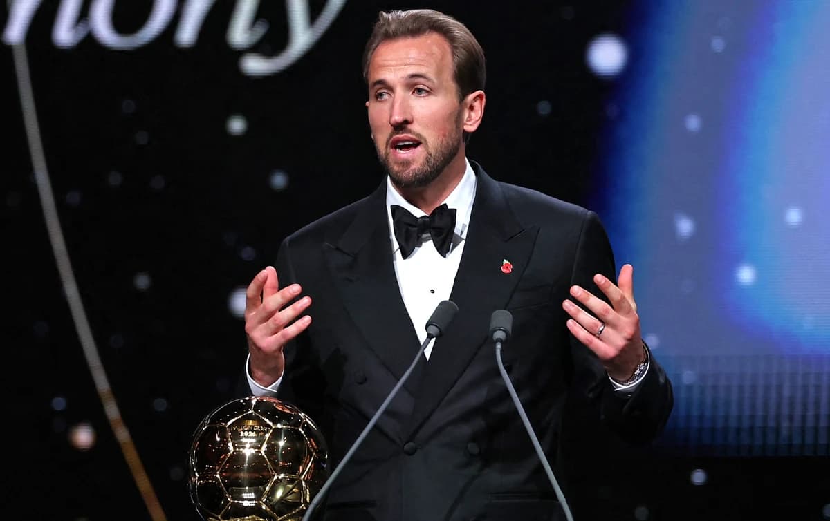 Harry Kane a urcat pe scena Balonului de Aur și nu s-a ferit de cuvinte! Cum l-a numit pe Lamine Yam