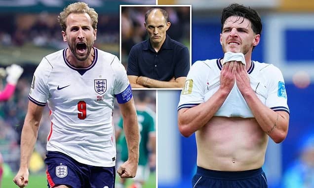 Harry Kane and Jude Bellingham have never looked better with England - while Declan Rice is a portra