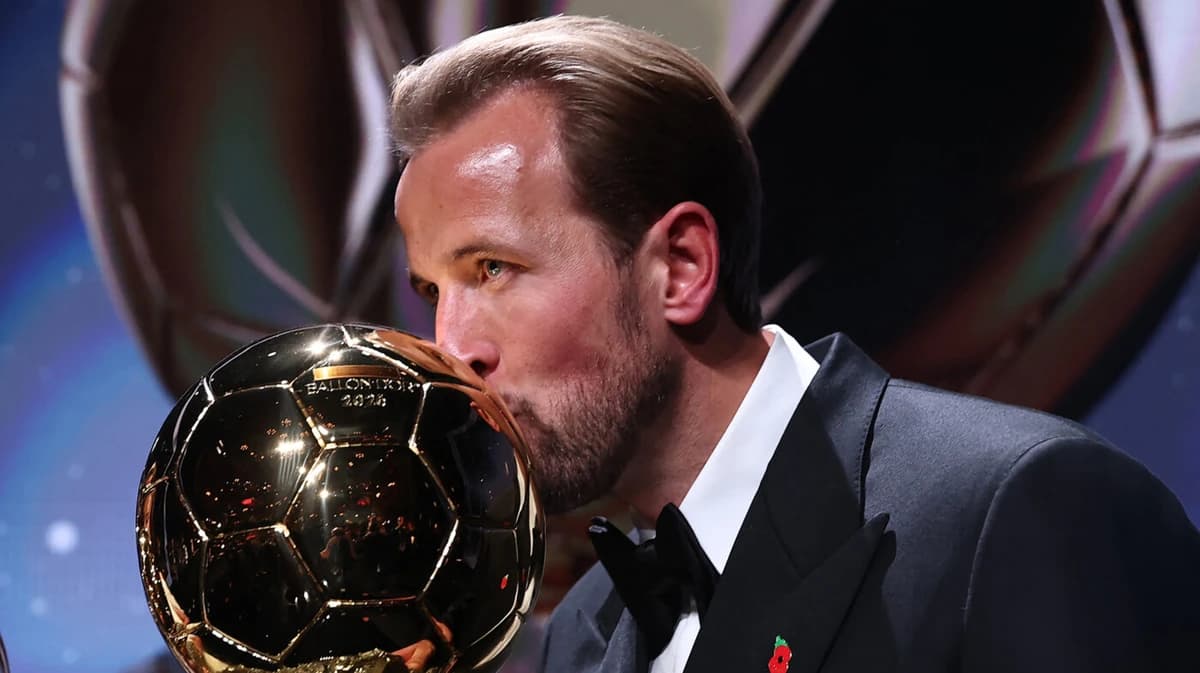 Harry Kane e noul Balon de Aur. Cum a arătat clasamentul final: pe ce loc au terminat Yamal și Messi