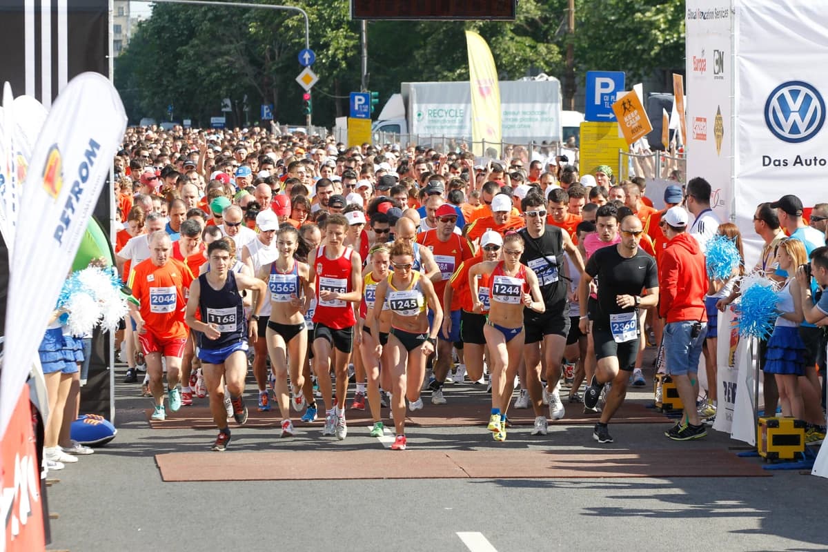 HARTA | Bucharest Half Marathon 2026, în weekend. Se va alerga pe Kiseleff, Buzești, Bulevardele Uni